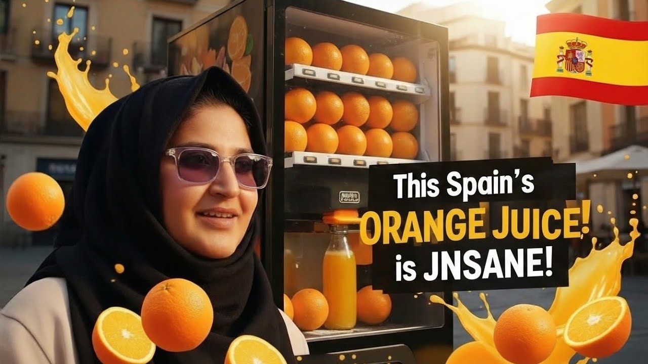 🇪🇸 SPAIN Ki CRAZY JUICE MAKER