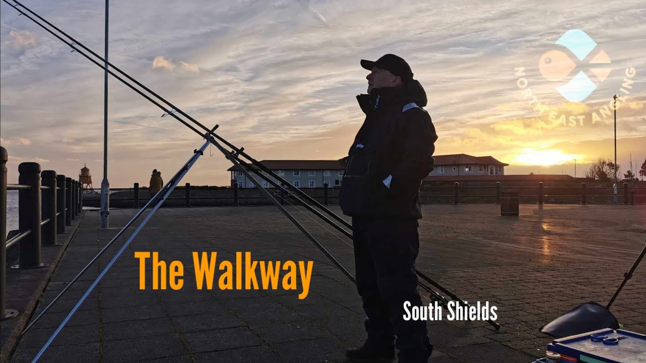 North East Sea Fishing | River Tyne | The Walkway | South Shields.