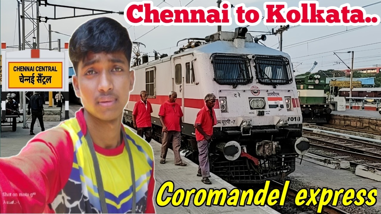 Chennai to Kolkata | 12842 Coromandel express  *पैंट्री वाले ओवर चार्ज कर रहा है || Travel vlog