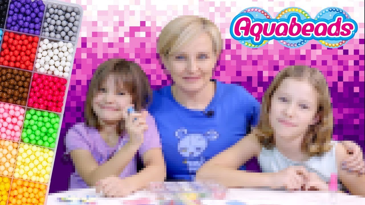 Układamy koraliki Aquabeads