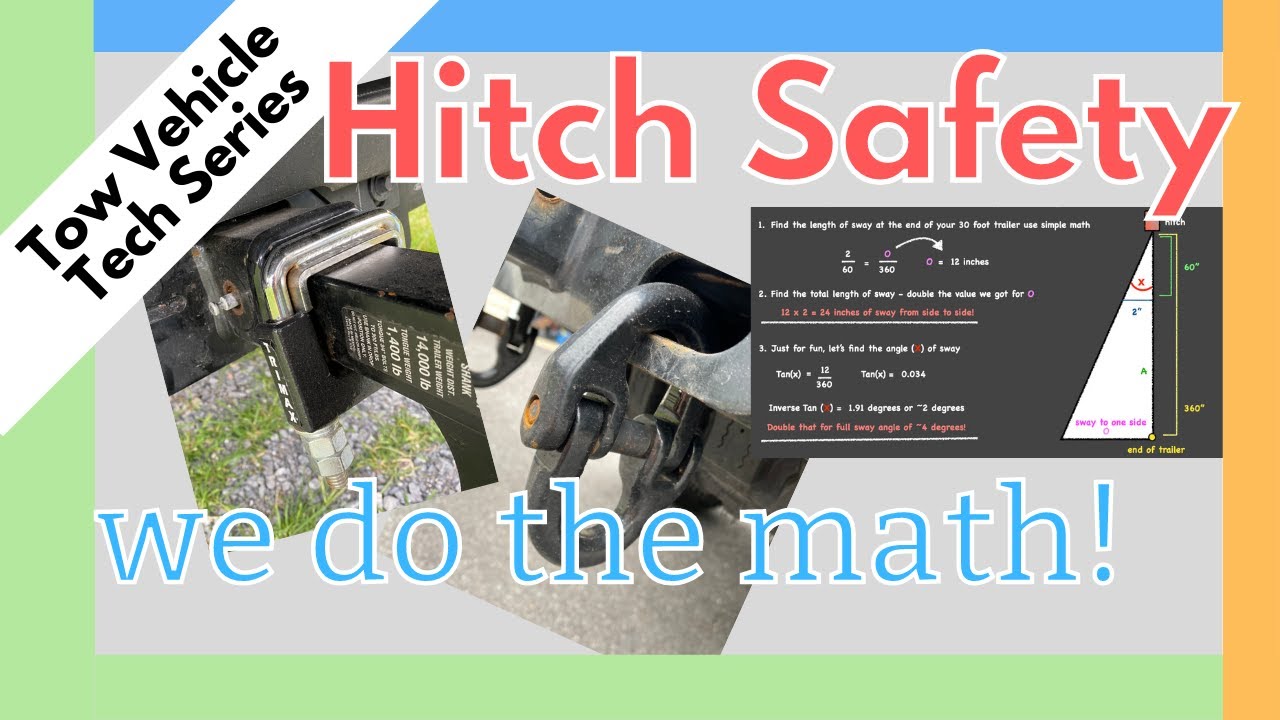 Stop Excess Sway Hitch Receiver Anti-Rattle Clamp, Tow Chain Hammer Locks - Tow Vehicle Tech Series