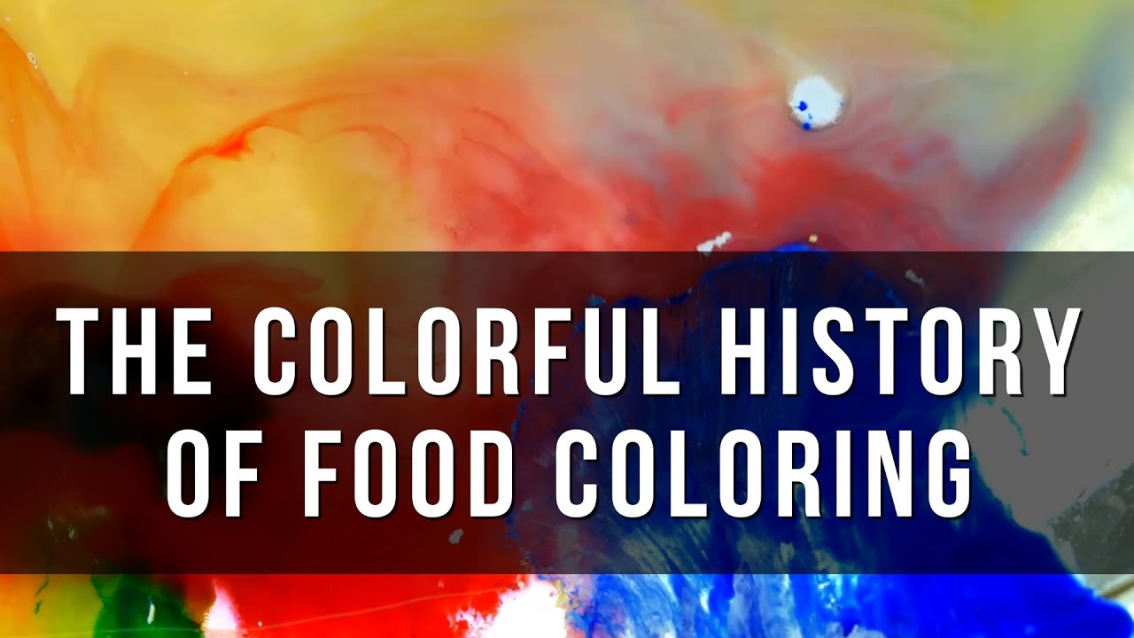 When Did We Start Using Food Colors?