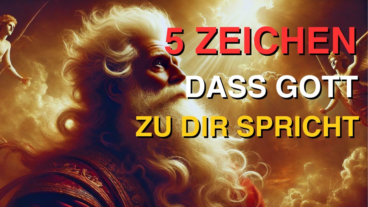 5 ZEICHEN, DASS GOTT ZU DIR SPRICHT | HÖRST DU ZU?