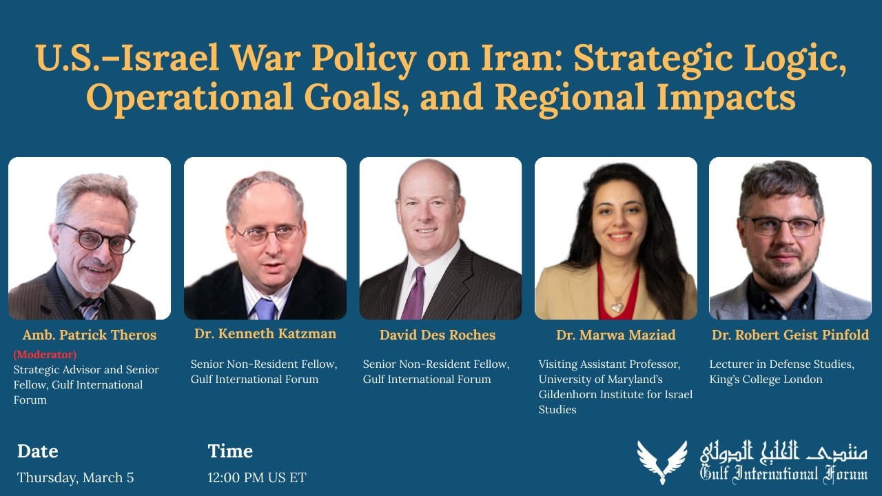 U.S.&ndash;Israel War Policy on Iran: Strategic Logic, Operational Goals, and Regional Impacts