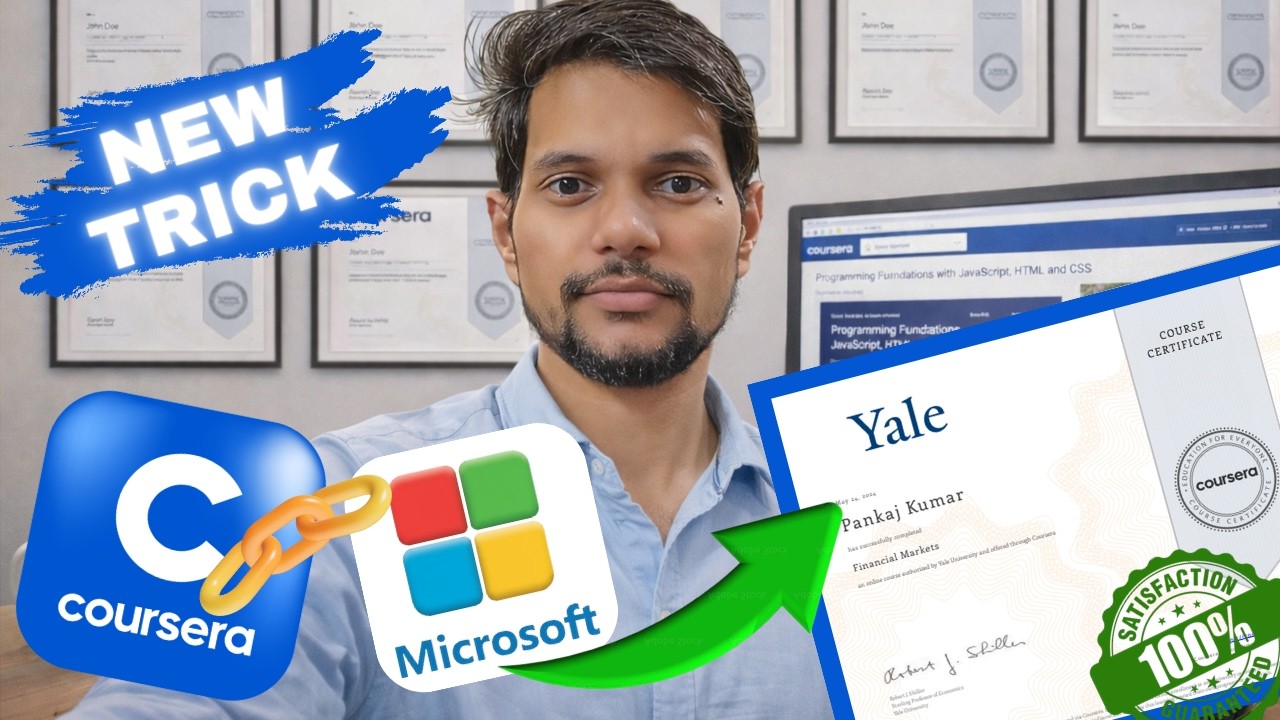 Coursera Paid Courses FREE With Certificates! 😍 Don&rsquo;t Miss This Trick (2026)