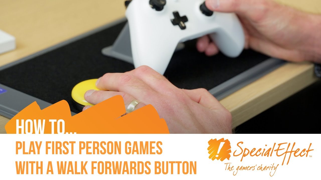 How to Play First-Person Games with a Walk Forwards Button | GameAccess