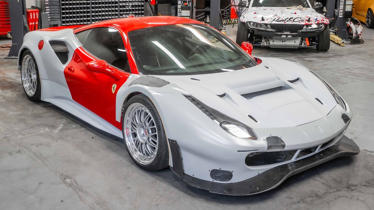Финальная сборка Ferrari 488 GT3!