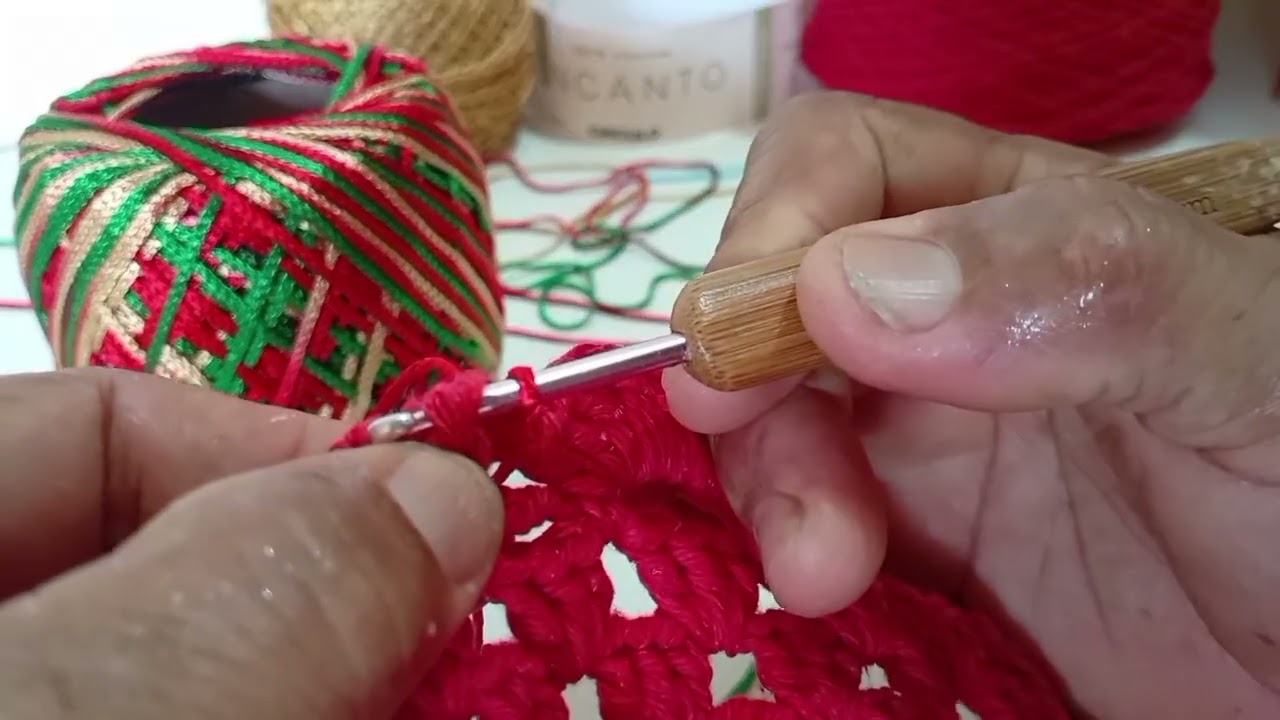 Passo a passo: bordas com fio brilho