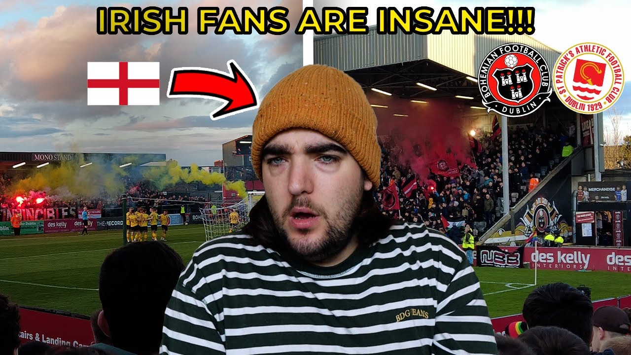 ENGLISH FAN EXPERIENCES INSANE IRISH ULTRAS!!! Bohemian vs. St Patrick's Athletic | Matchday Vlog