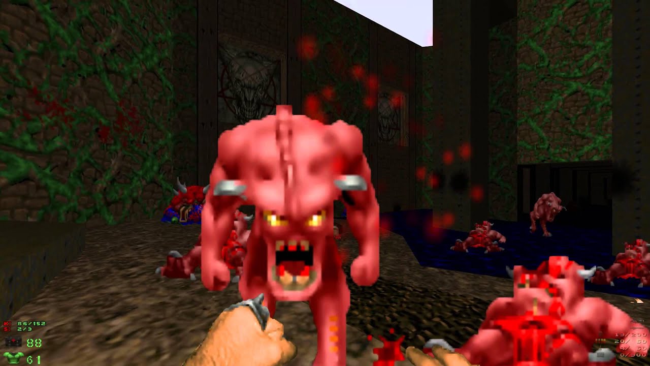 Doom 2 Plutonia Revisited - prcp.zip - MAP02 Temple of Cetza - UVMAX 100% Secrets - 1080p 60fps