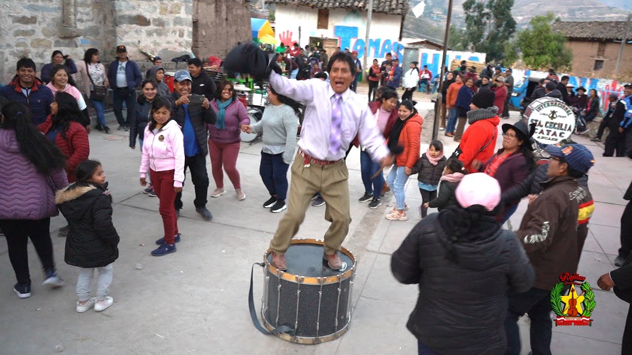 MEJOR FIESTA PATRONAL DE SAN MATEO CHURCAMPA HVCA CON BANDA INTERNACIONAL SUPER STAR  ROJITAS PRODC.