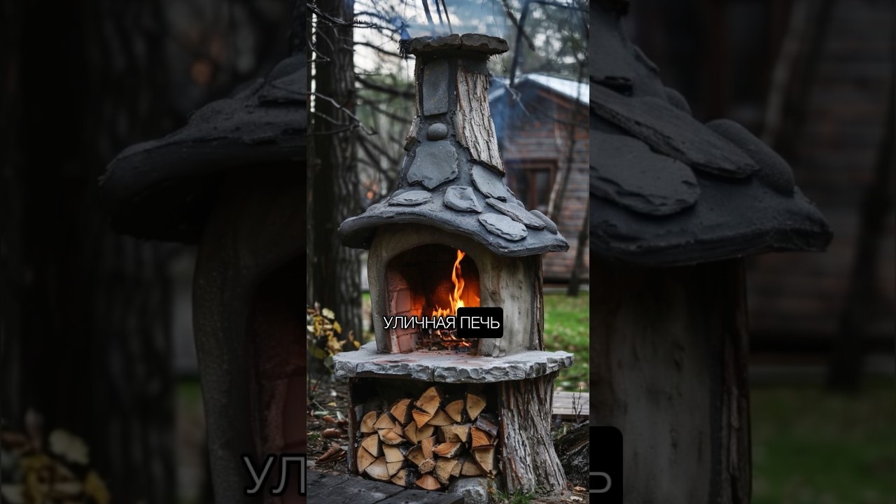 Уличная печь для дома 🏠