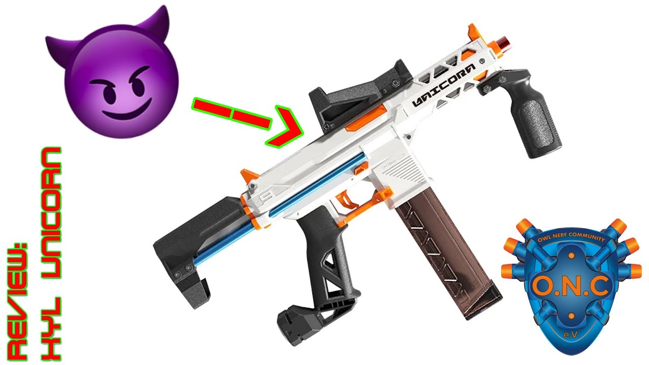 XYL Unicorn - das Einhorn der Blaster! | Unboxing und Schusstest | Deutsch | OWL Nerf Community