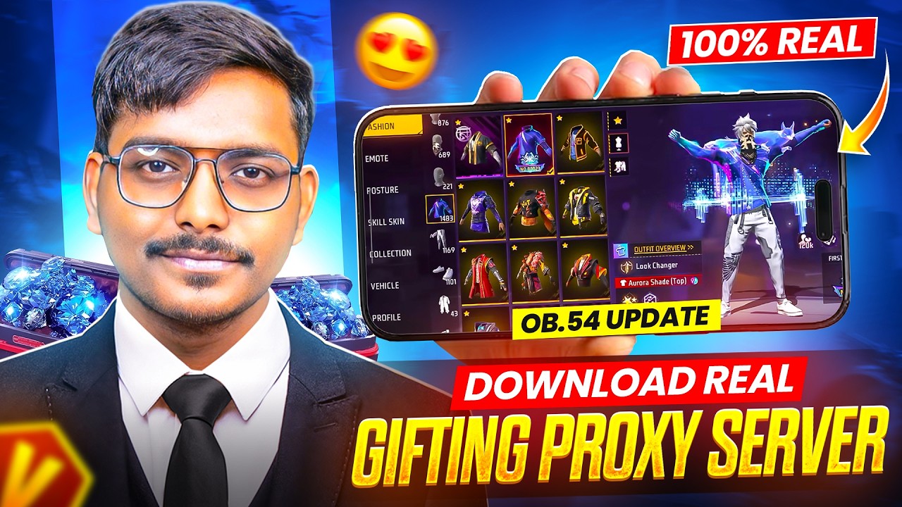 HOW TO DOWNLOAD PROXY SERVER IN FREE FIRE, HOW TO USE PROXY SERVER IN FREE FIRE, VIP PROXY SERVER