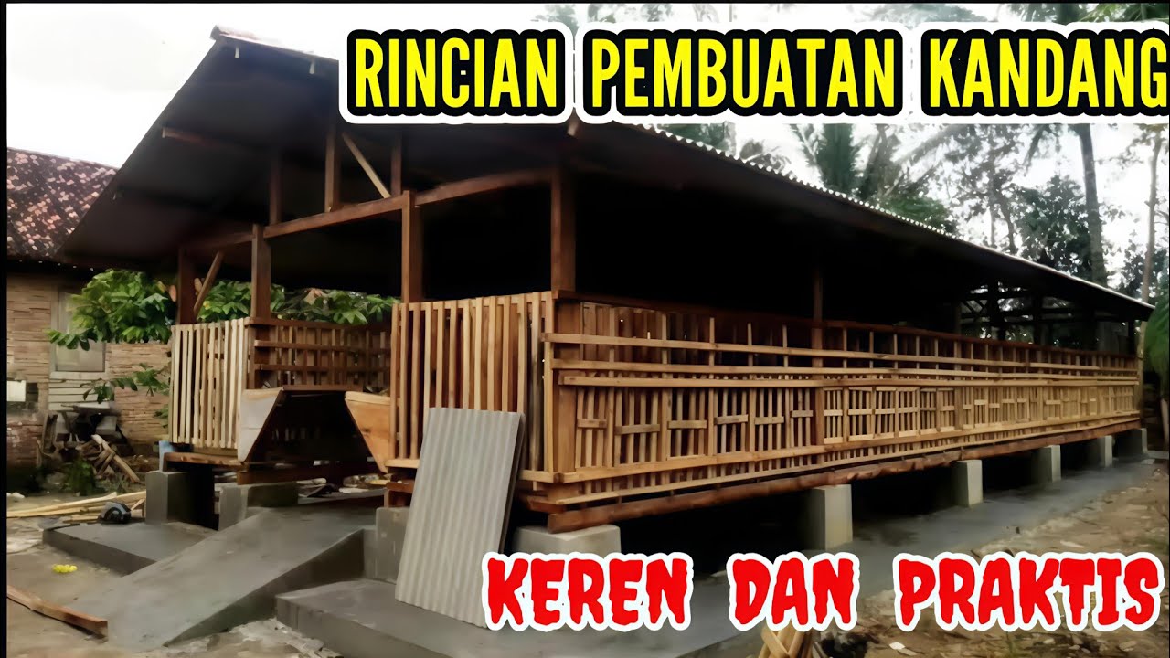 PEMBUATAN KANDANG KAMBING