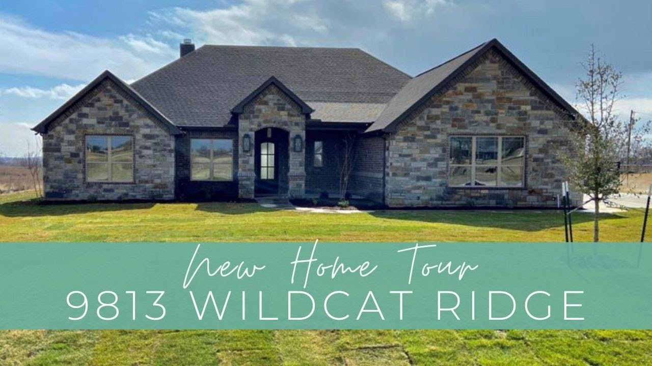 Godley Texas - Wildcat Ridge New Construction Home Tour #RealEstate