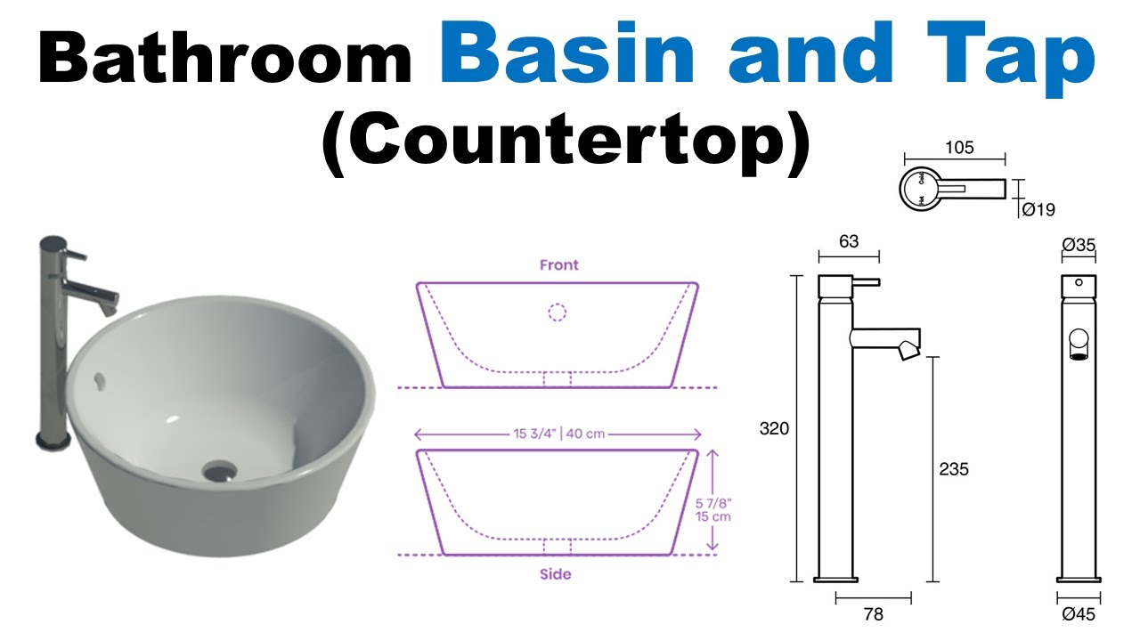 Create Basin and Tap (Countertop) Revit Family