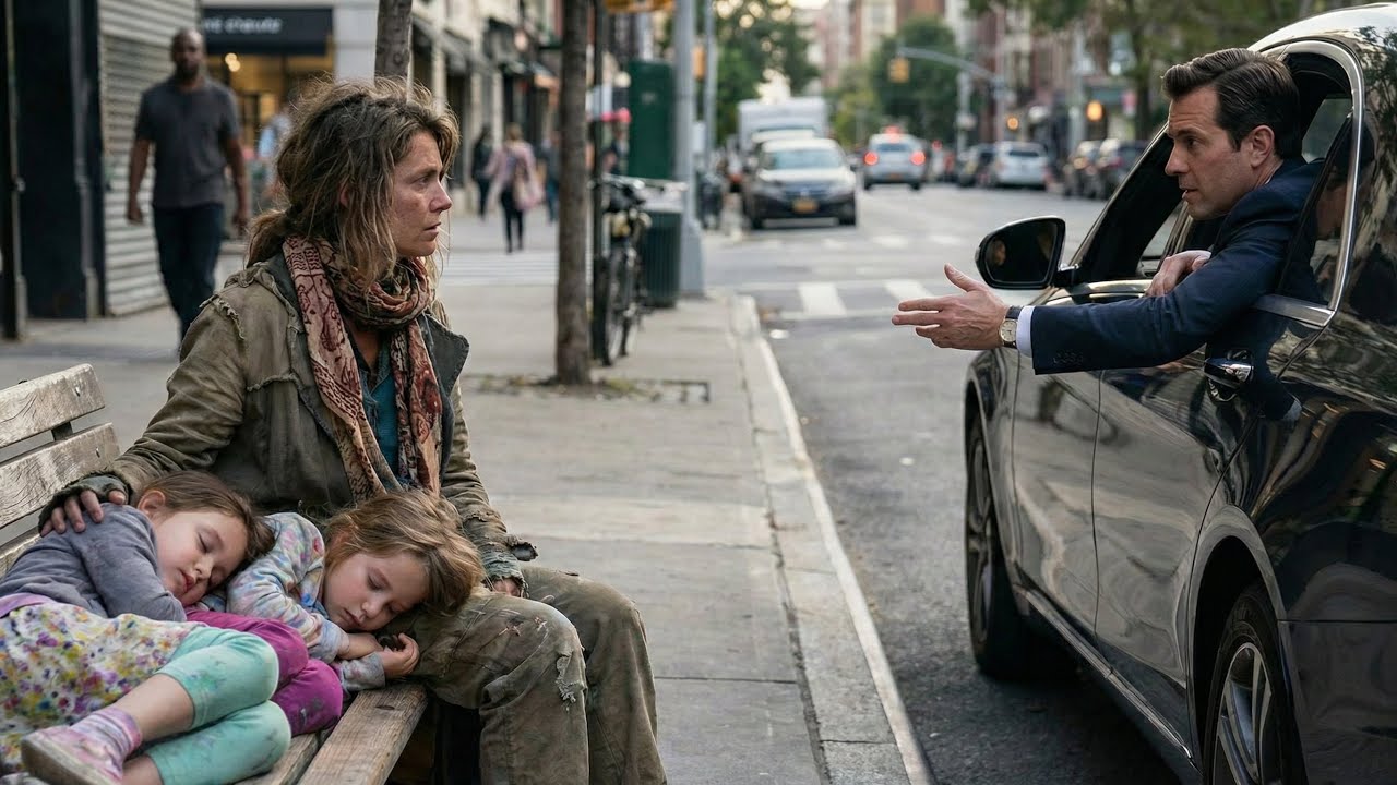 Il A Vu Une Mendiante Avec Deux Enfants Et L'a Reconnue Comme Son EX. Ce Qu'il Fait Ensuite Choque..