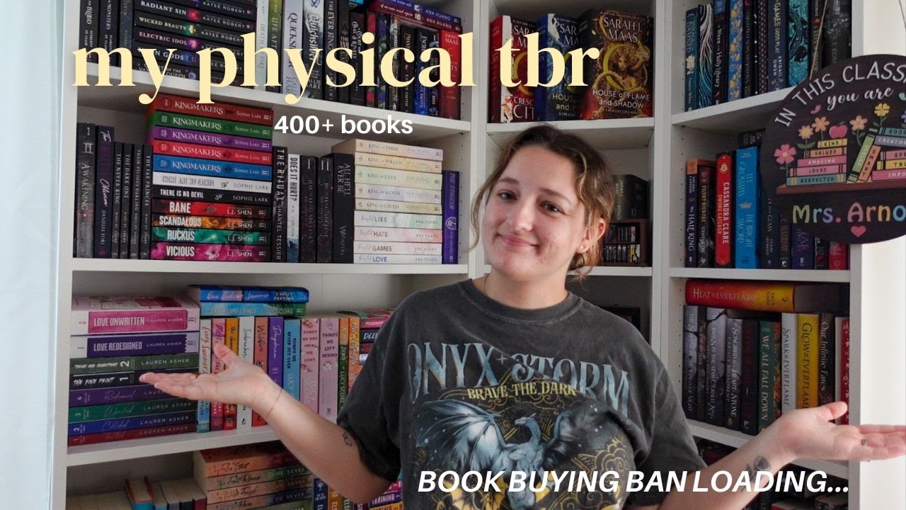 my physical tbr