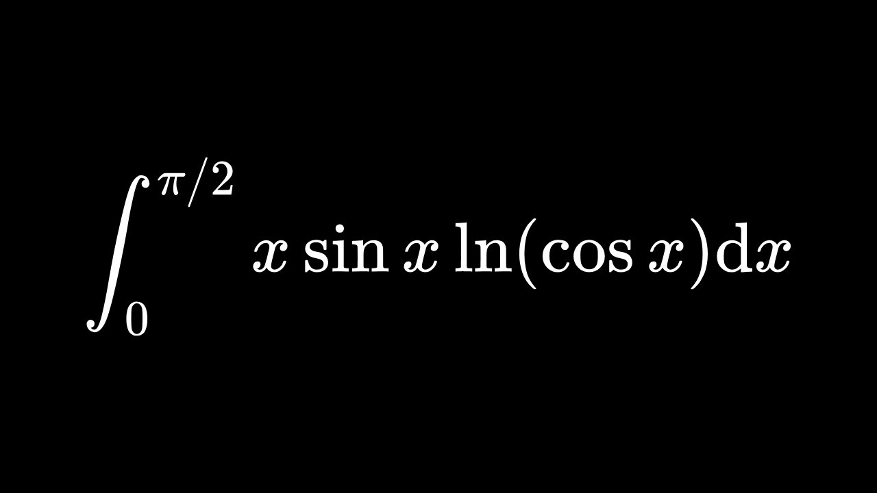 Integral with ln(trig)!