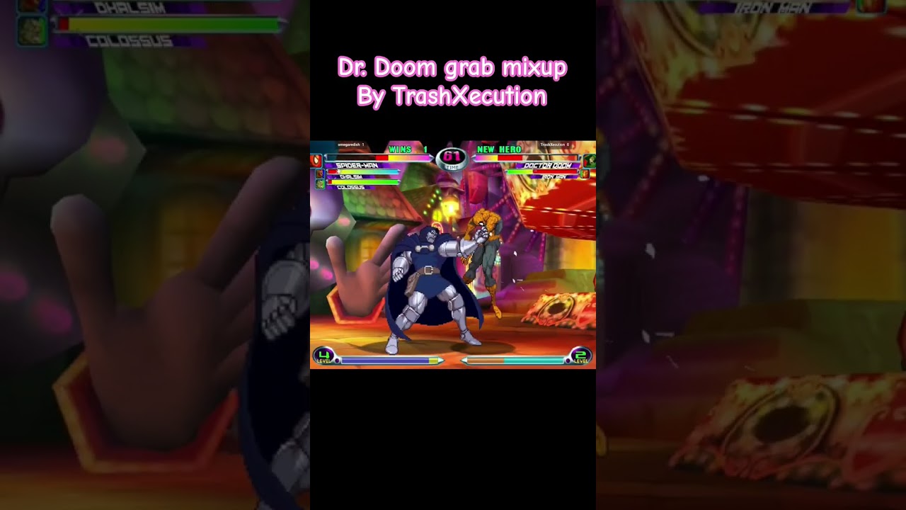MvC2: Dr. Doom Grab Mixup by TrashXecution