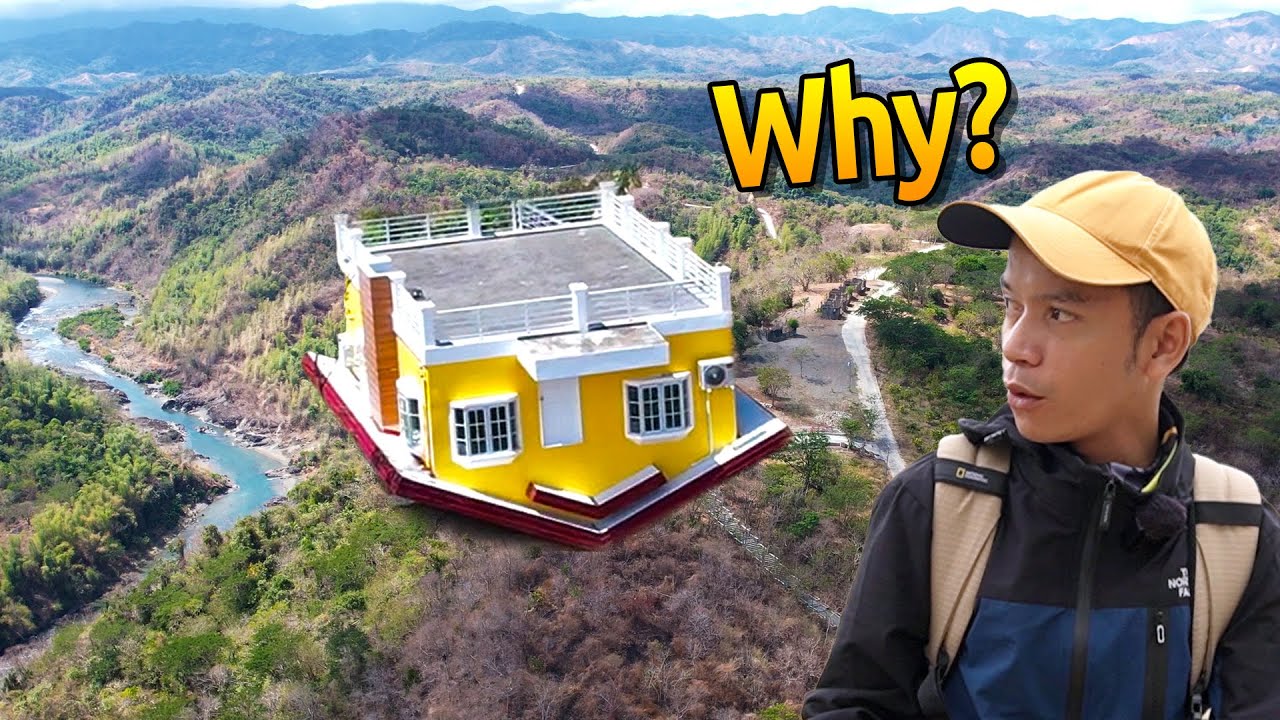 Visiting the Most Unique House Built on Top of the Hill in the Philippines
