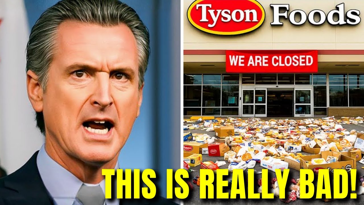California's Meat Supply Is COLLAPSING After Tyson Foods Secret Exit EXPOSED!