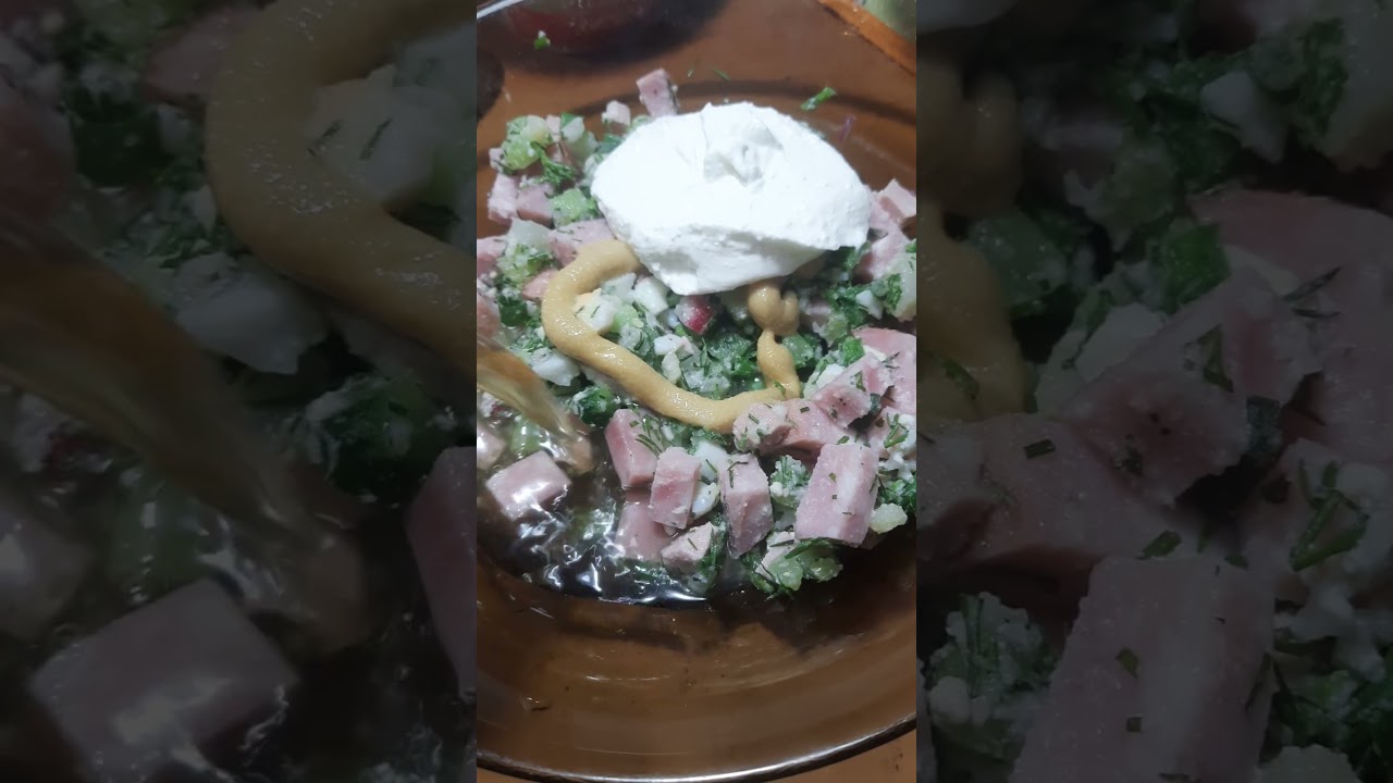 Базовый минимум холостяка. Открываю сезон окрошки.