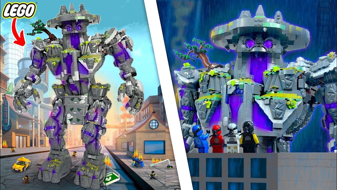 САМЫЙ БОЛЬШОЙ LEGO Oni Titan Ninjago МОЦ...