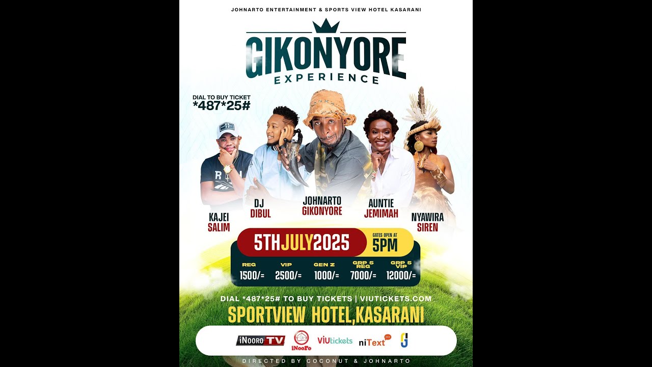 LIVE WITH JOHNARTO GIKONYORE, DENKNOW GIKONYORE & COCONUT MC PART 2