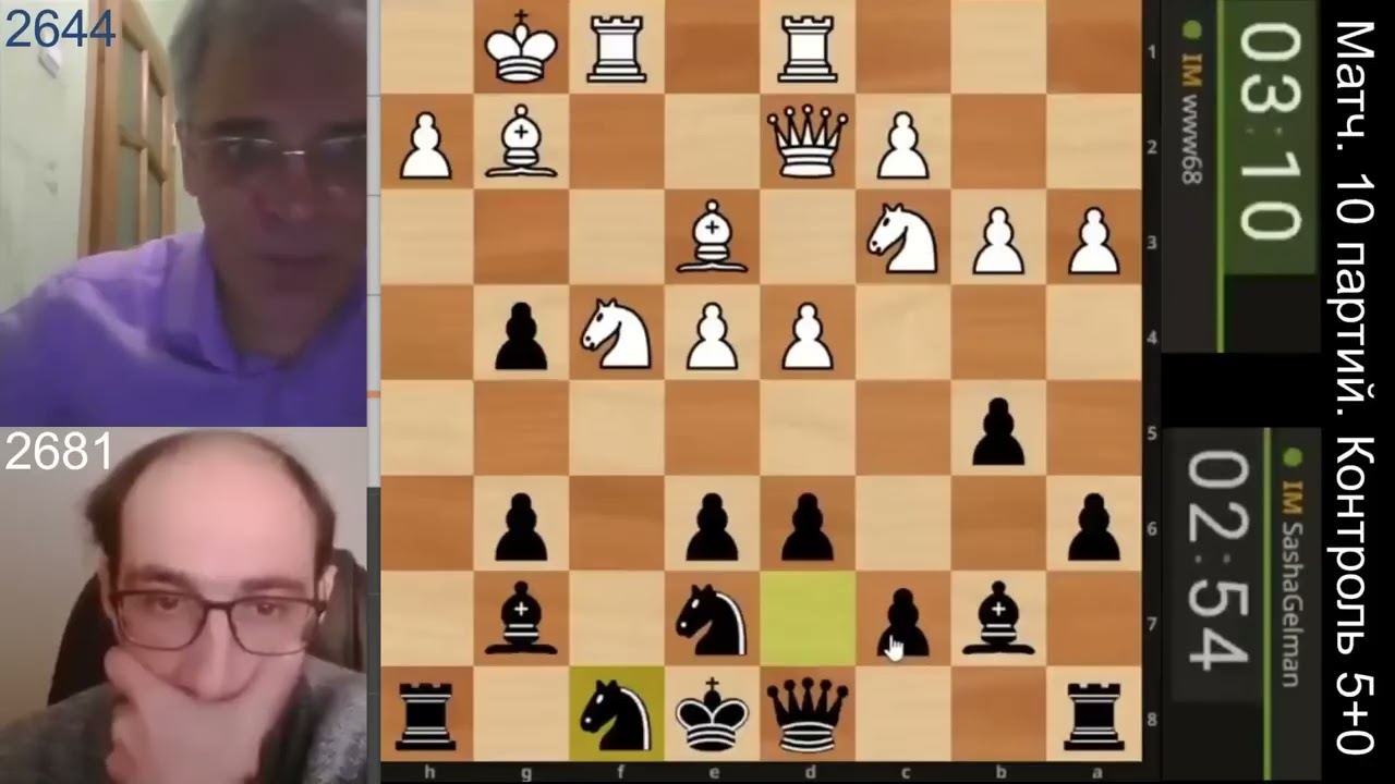 Я и без коня у Саши выиграю!  Дмитрий Щукин - Шура Гельман. Партия №9