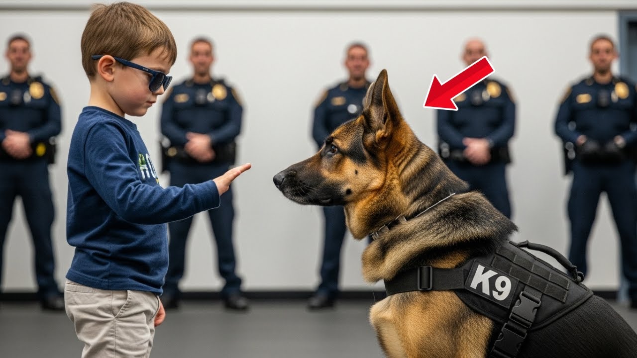 K9 Dog Was Deemed Uncontrollable — Until a Blind Boy Whispered a Word
