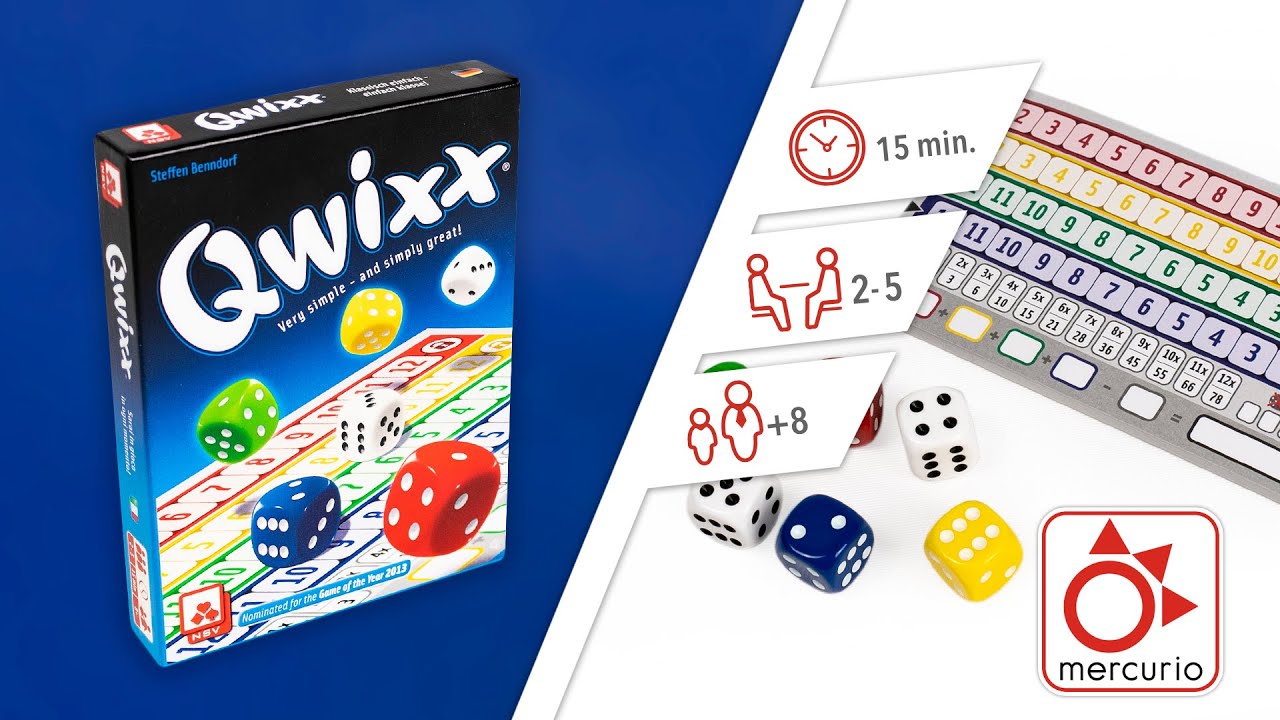 Qwixx, &iexcl;el juego que puso de moda los roll & write!