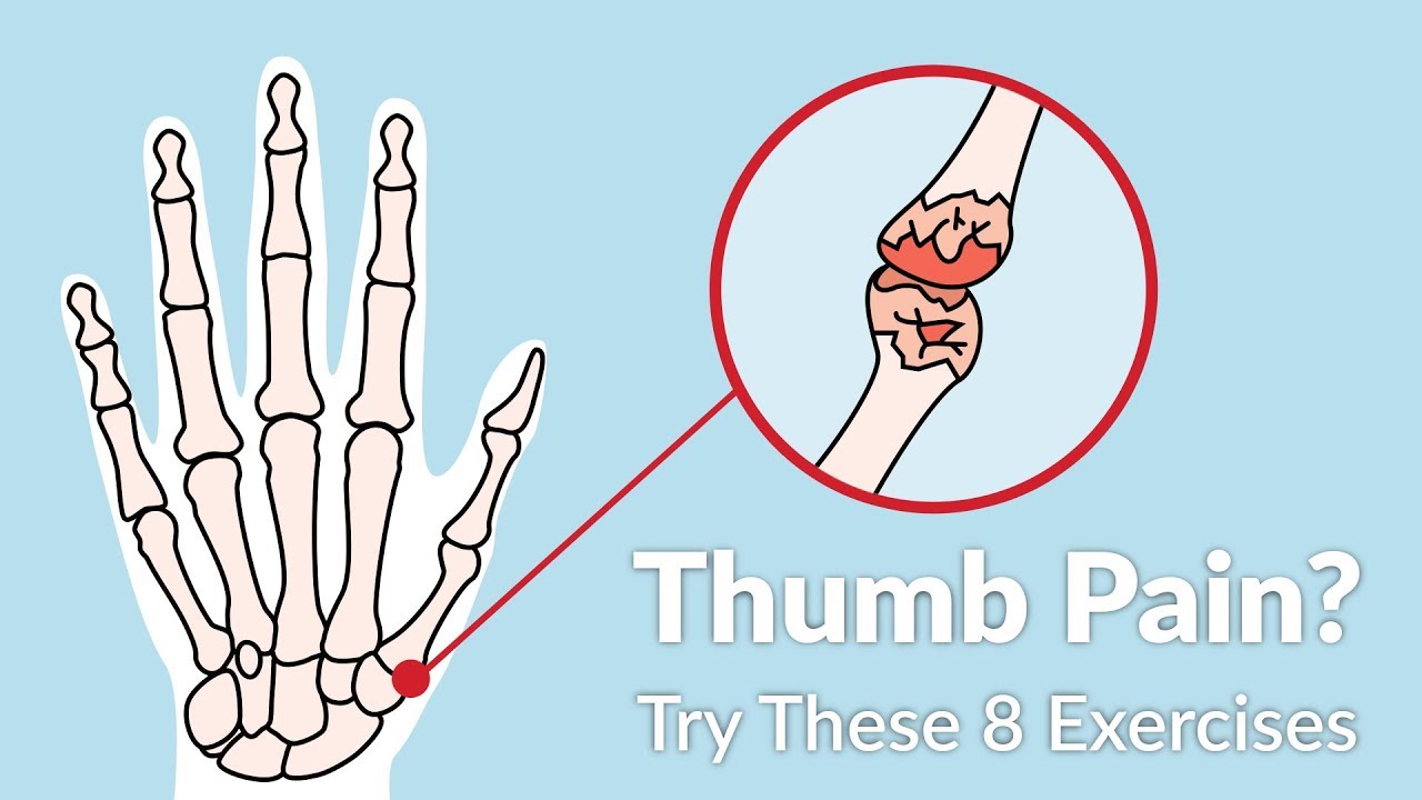 8 BEST Exercises To Stop Thumb Pain | Simple and Easy