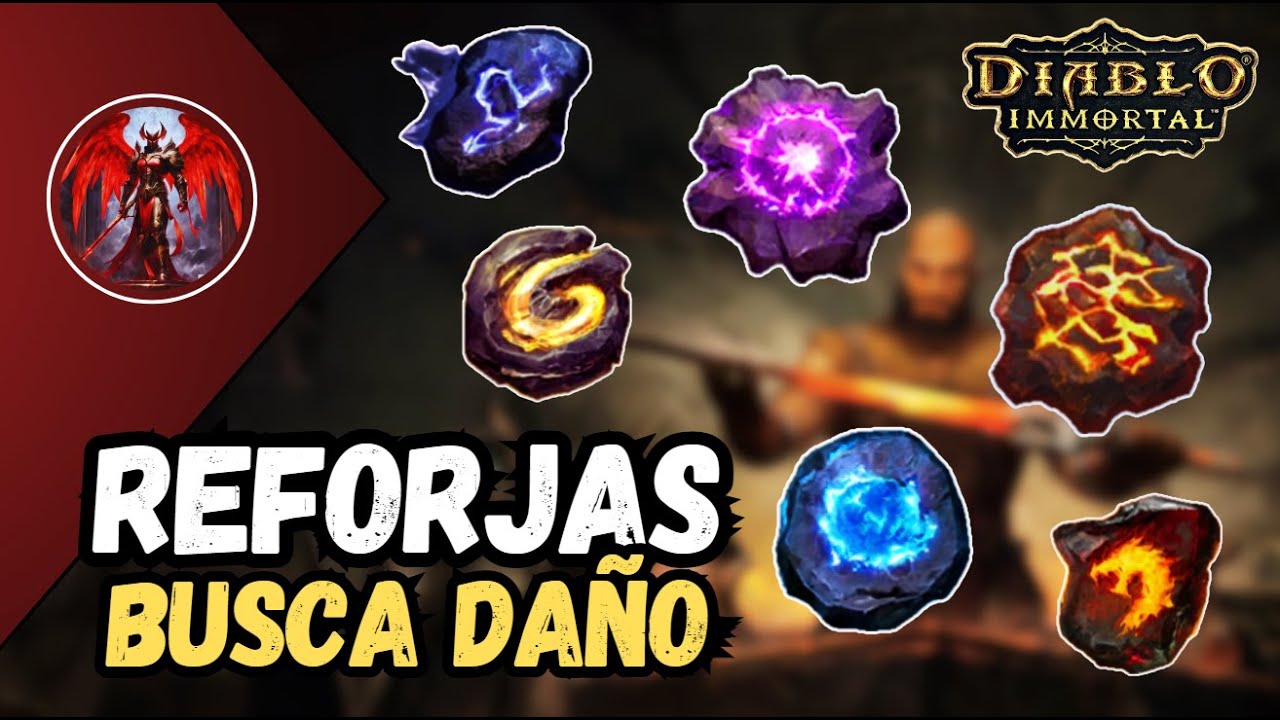 La MEJOR manera de OPTIMIZAR las REFORJAS en Diablo Immortal