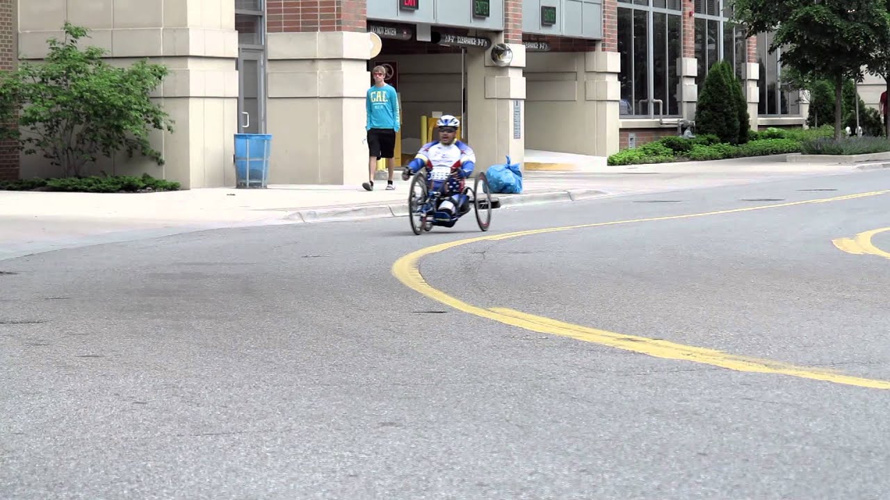 2012 River Bank Run 25k Handcycle Race