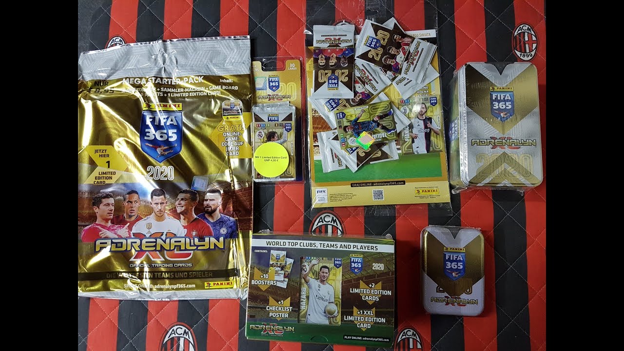 FIFA 365 2020 - STARTERPACK vs BLISTER vs MULTIPACK vs MAŁA PUSZKA vs DUŻA PUSZKA vs GIFT BOX!!!