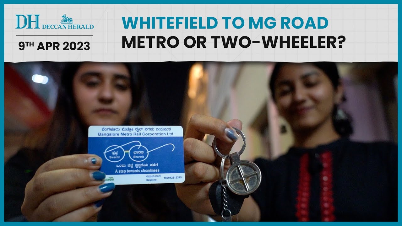 Is the Whitefield Metro faster than a 2-wheeler?  DH journos test both