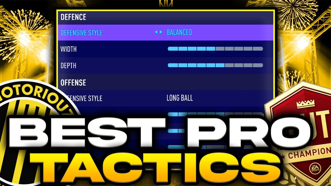 FIFA 21 *META* PRO PLAYER TOP 200 CUSTOM TACTICS + PLAYER INSTRUCTIONS - FIFA 21 ULTIMATE TEAM