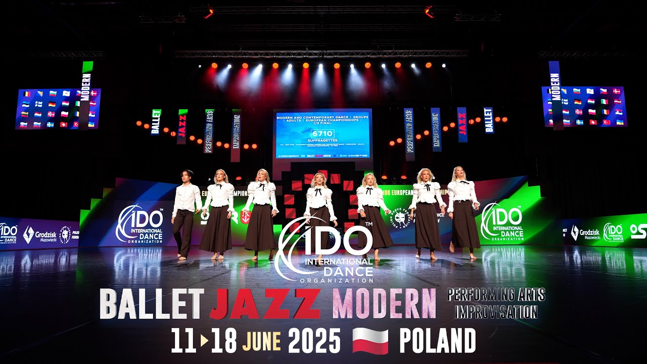 300 DANCE COMPANY | NORWAY | Adult Groups | IDO European Modern & Contemporary Championship 2025