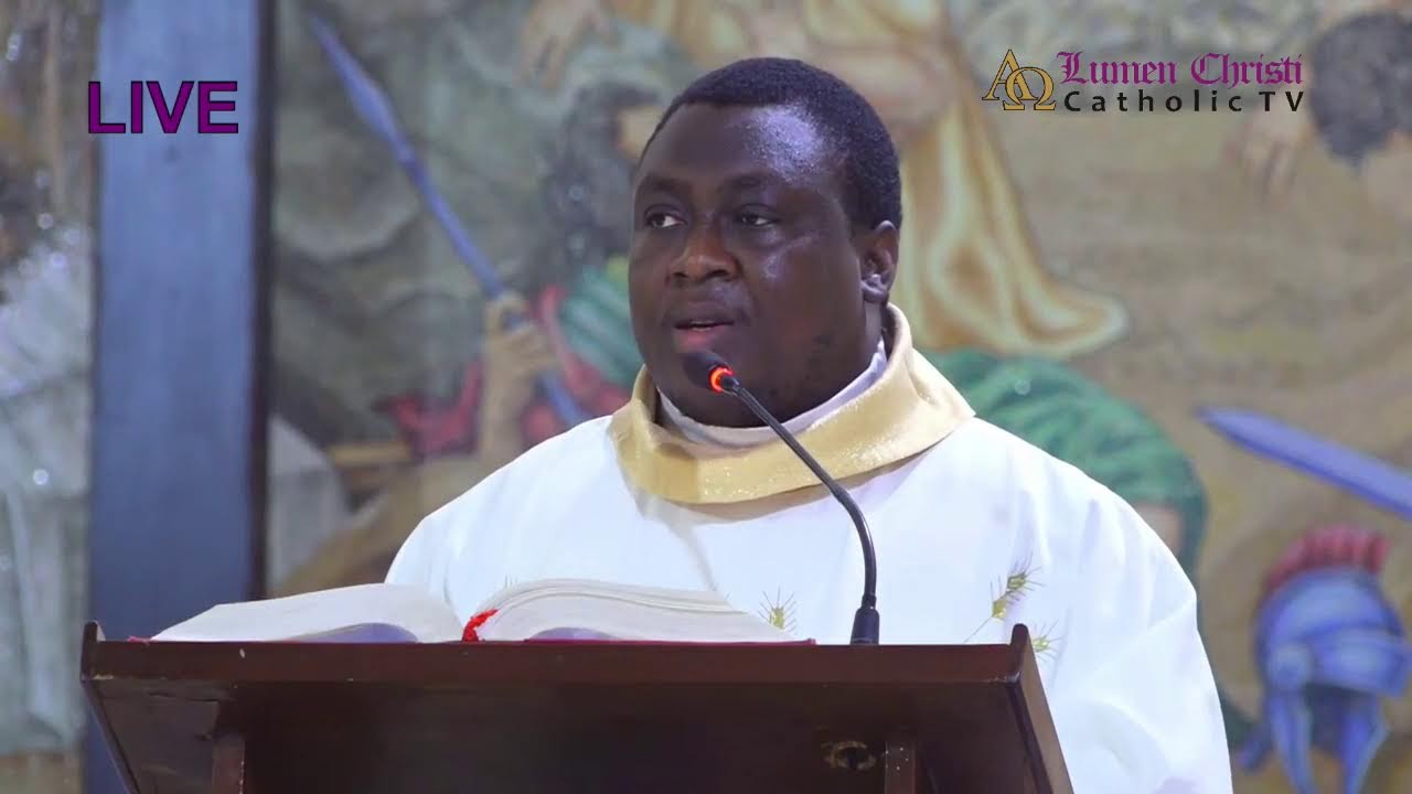 CATHOLIC MASS OF THE DAY 24-01-2026 @ HOLY CROSS CATHEDRAL, LAGOS ARCHDIOCESE