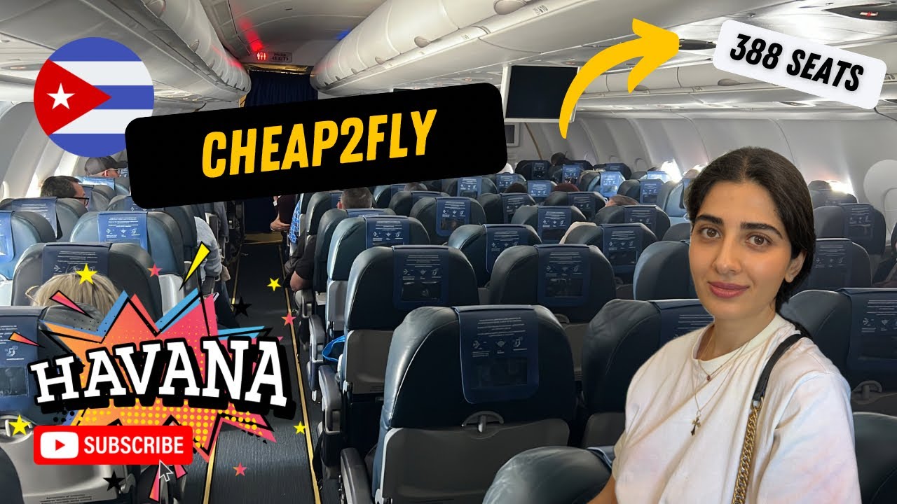 ✈️🇨🇺WE TOOK THE CHEAPEST AIRLINE TO CUBA, HOW GOOD IS WORLD2FLY ?