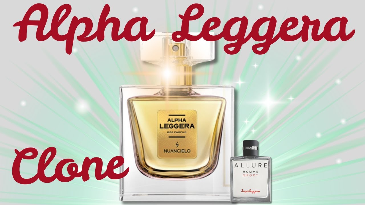 Alpha Leggera - O Clone da Nuancielo do Allure Superleggera #perfumes #perfumorista