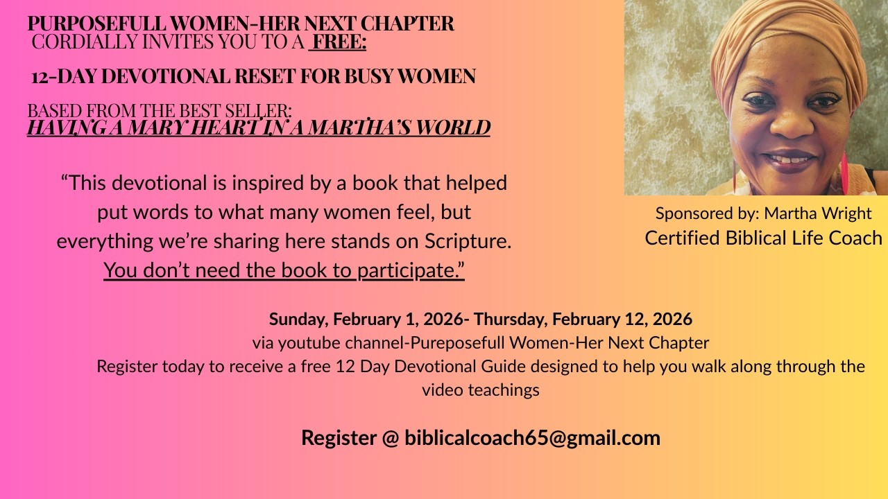 12 Day Devotional Reset