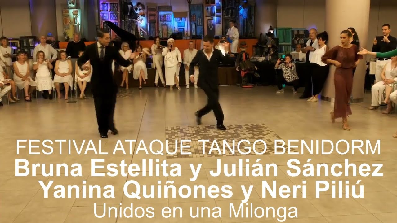Yanina Quiñones & Neri Piliú y Bruna Estellita & Julián Sanchez