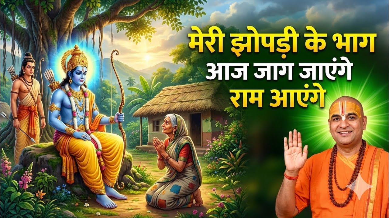 मेरी झोपड़ी के भाग आज जाग जाएंगे | Ram Aayenge Meri Jhopdi Ke Bhag | New Ram Bhajan