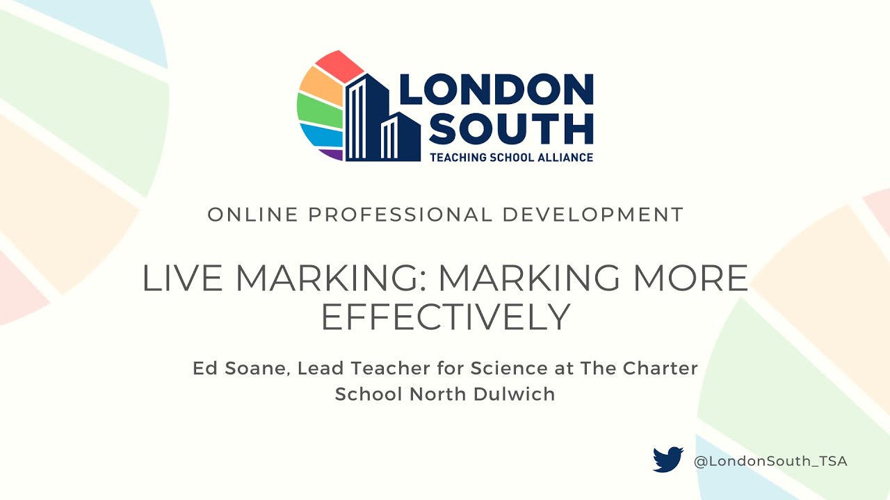 Live Marking: Marking More Effectively