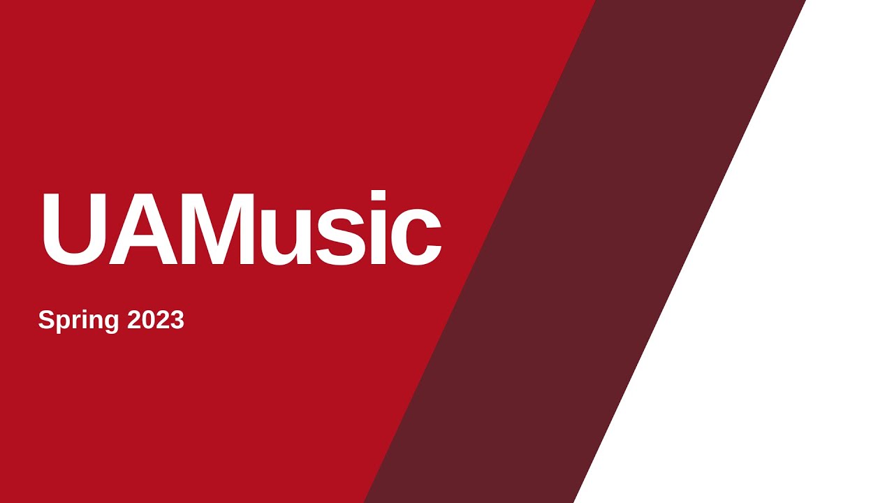 UAMusic  |  Wind Ensemble Concert |  April, 2023 Spring