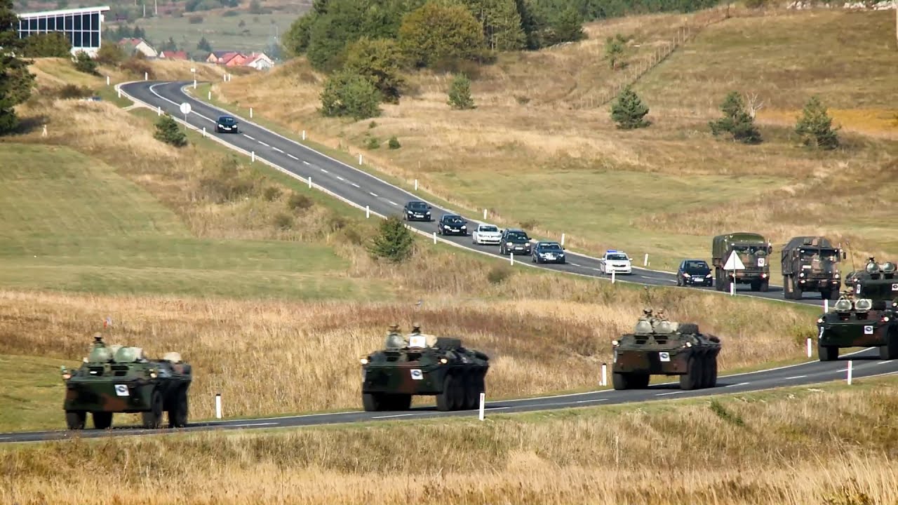 Day#1 EUFOR QR 2021 Departure of troops to operation area