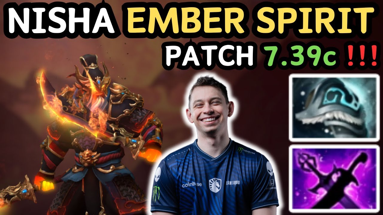 🔥 GRAND FINALS?! NISHA EMBER SPIRIT OWNED EVERY FIGHT 💣 | Dota 2